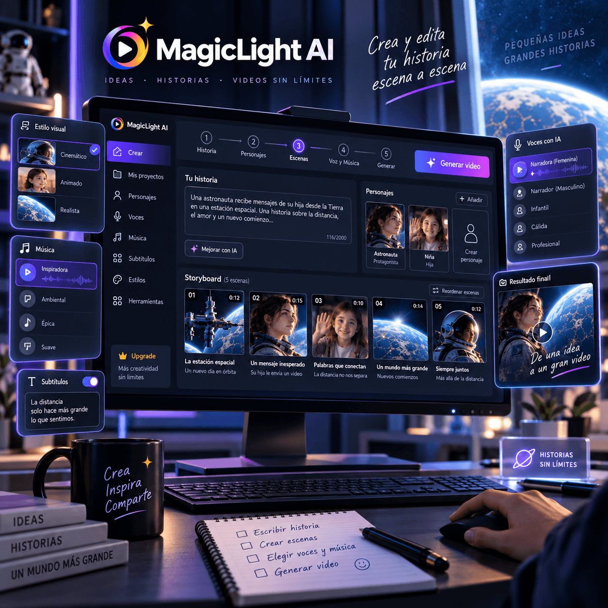 MagicLight AI: Guía Completa para Crear Vídeos con IA